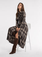 Chemisier Ottavia - Marrone Abito donna