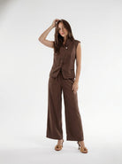 Coordinato Nadia - Marrone donna