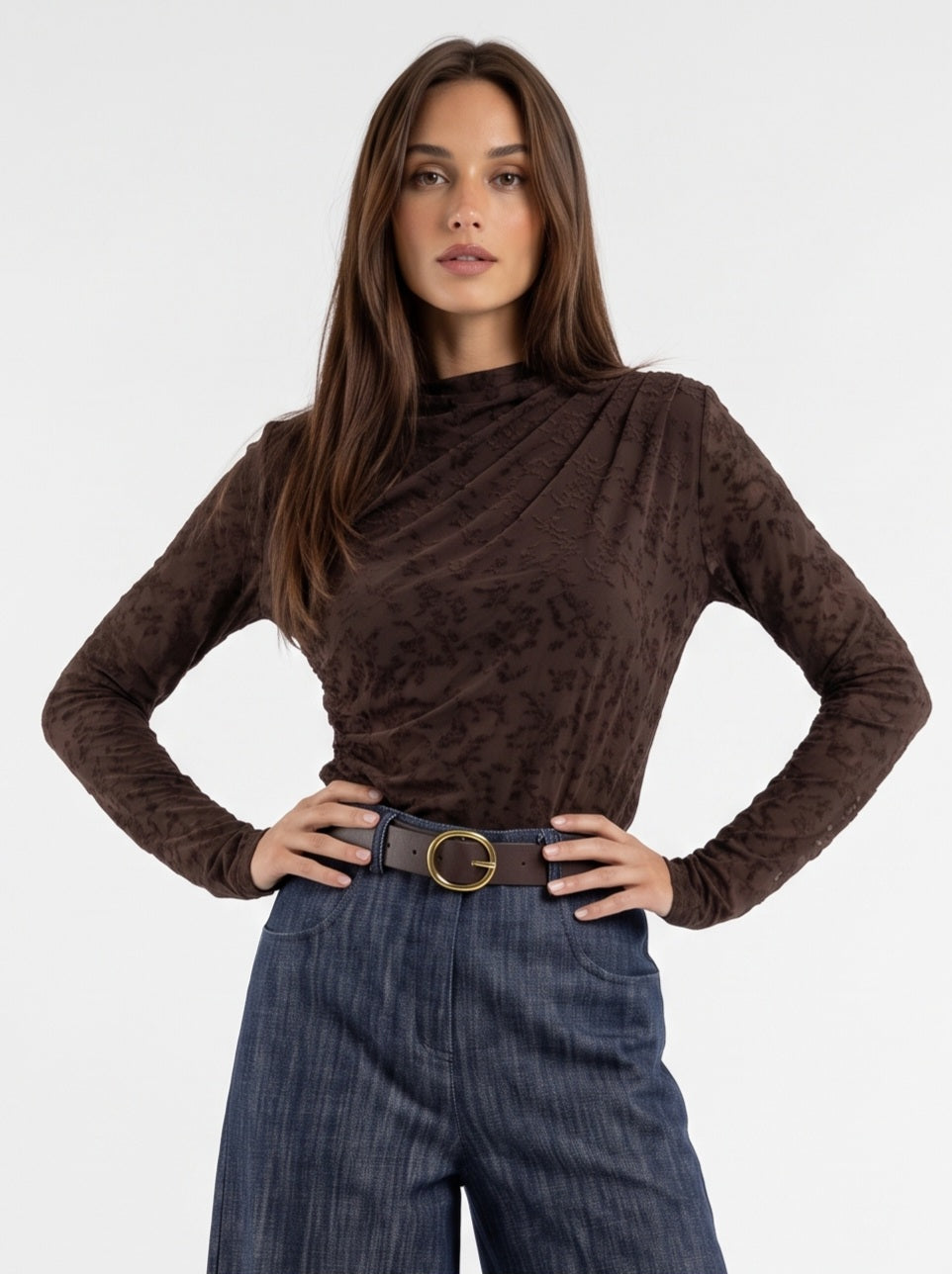 T-Shirt Mireille – Cioccolato T-Shirt donna