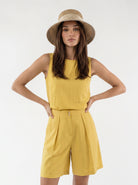 Coordinato Nerea – Senape donna