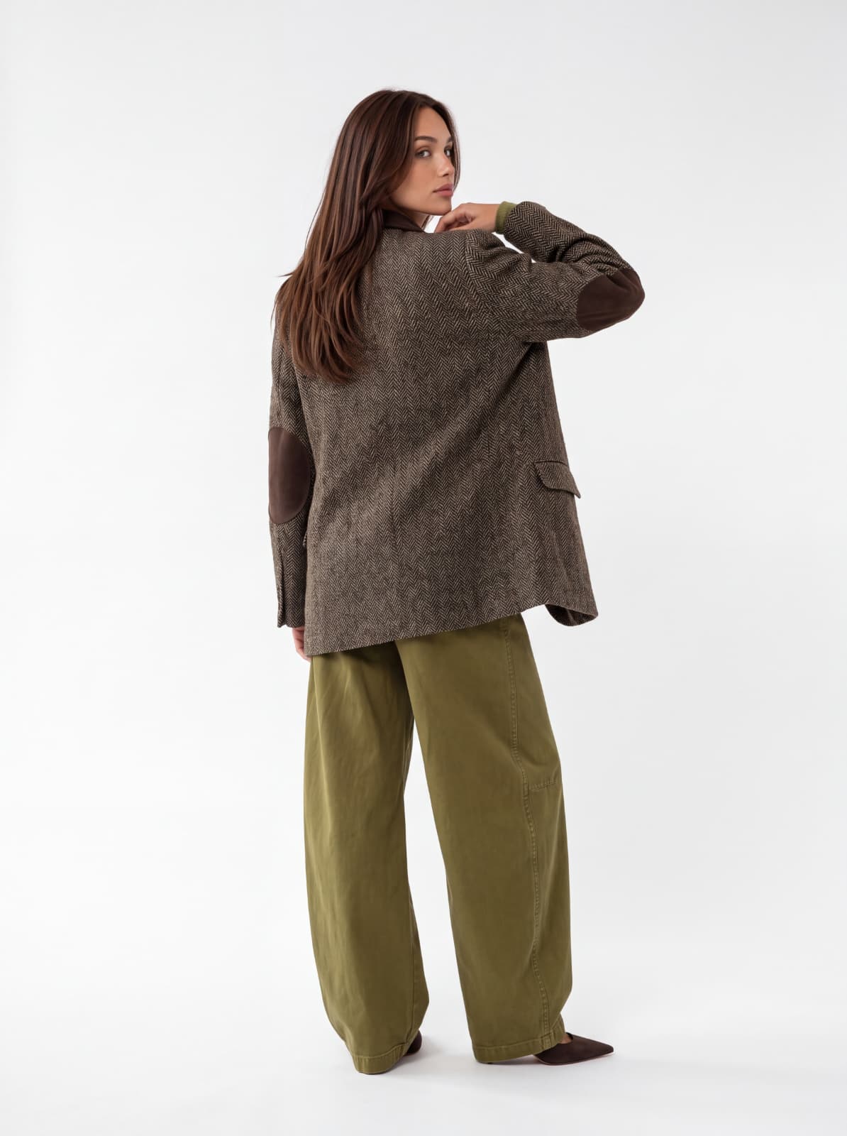 Pantalone Aurore – Verde Oliva Pantalone donna
