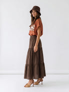 Gonna Samantha - Marrone donna