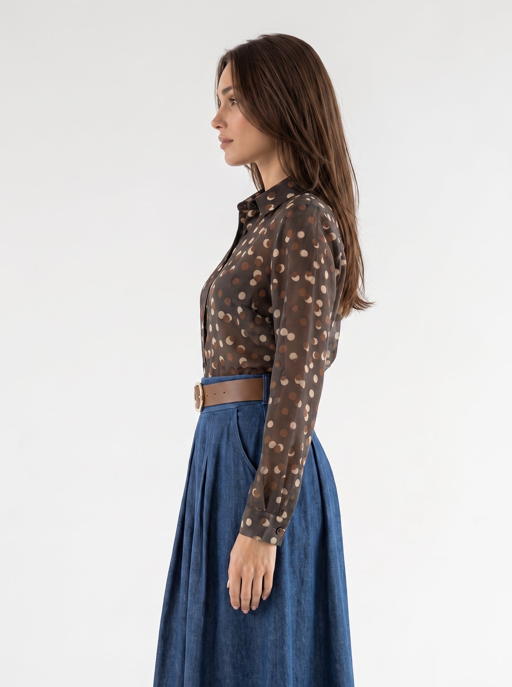 Camicia Yara - Pois Ruggine Camicia donna