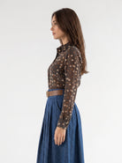Camicia Yara - Pois Ruggine Camicia donna