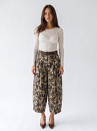 Pantalone Apolline – Camouflage Verde Pantalone donna