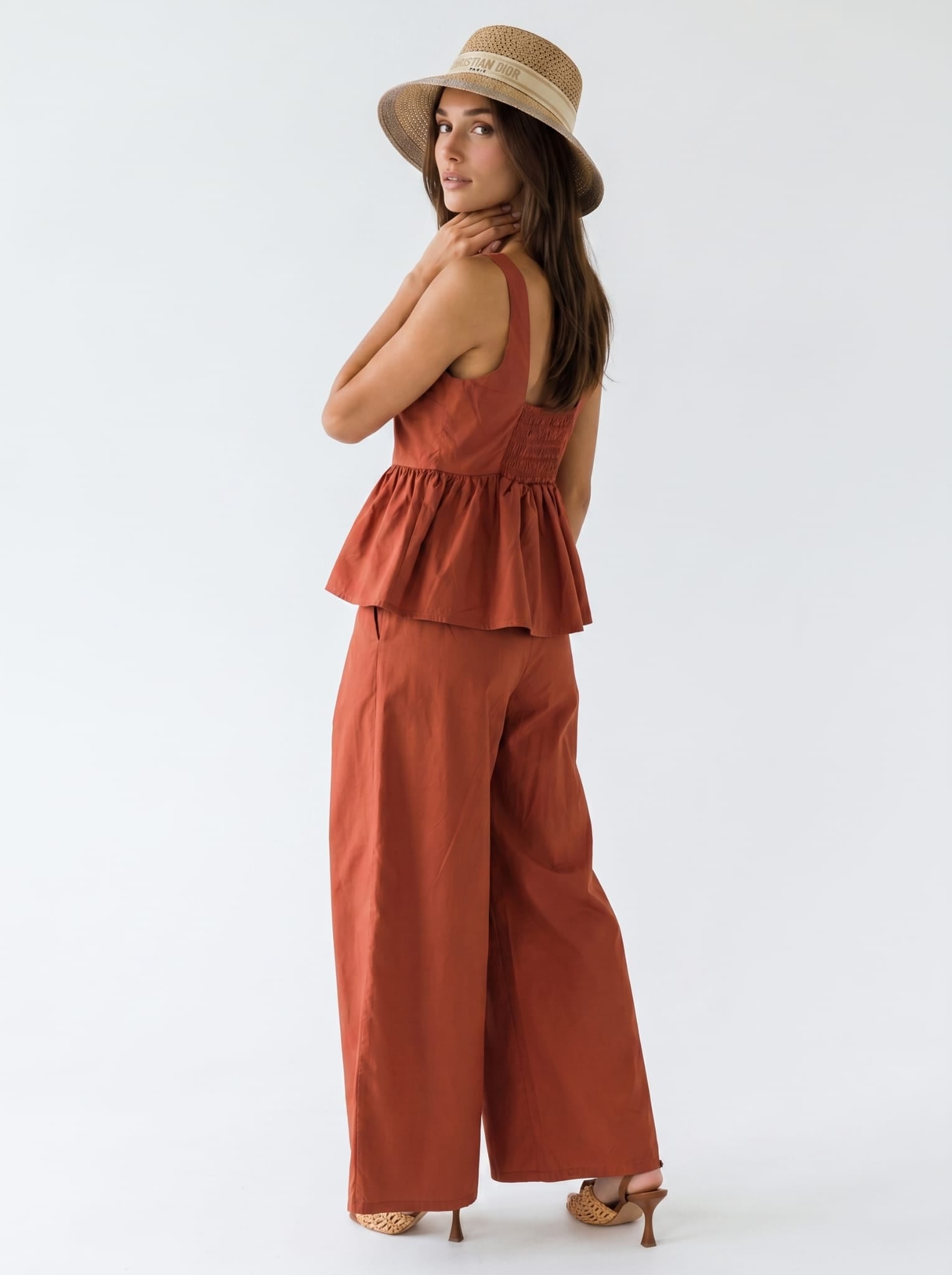 Pantalone Selene - Ruggine donna