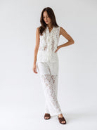 Coordinato Fiorella - Bianco donna