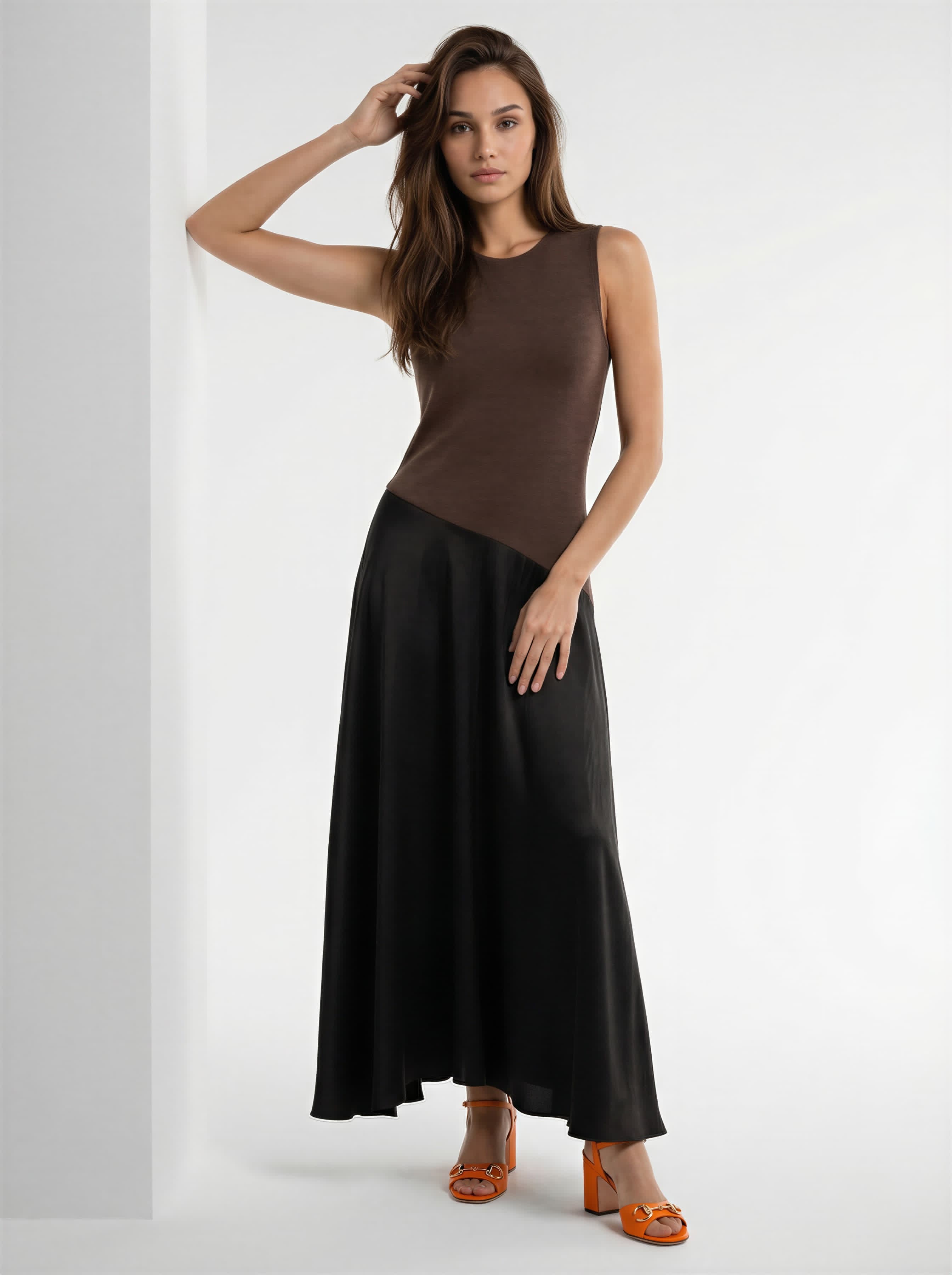 Abito Solira - Marrone donna