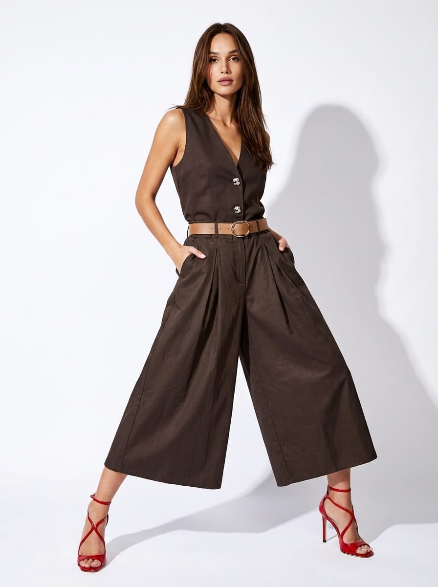 Coordinato Aylin - Marrone donna