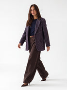 Giacca Oriane – Spigato Blu Giacca donna