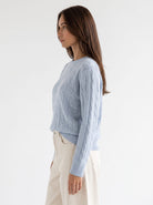Pullover Sidonie – Celeste polvere Maglia donna
