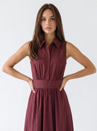 Abito Fiordaliso - Bordeaux donna