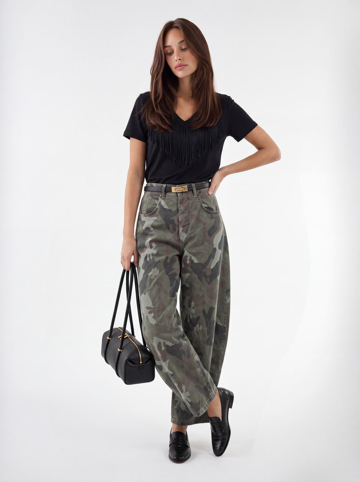 T-Shirt Onda – Nero T-Shirt donna