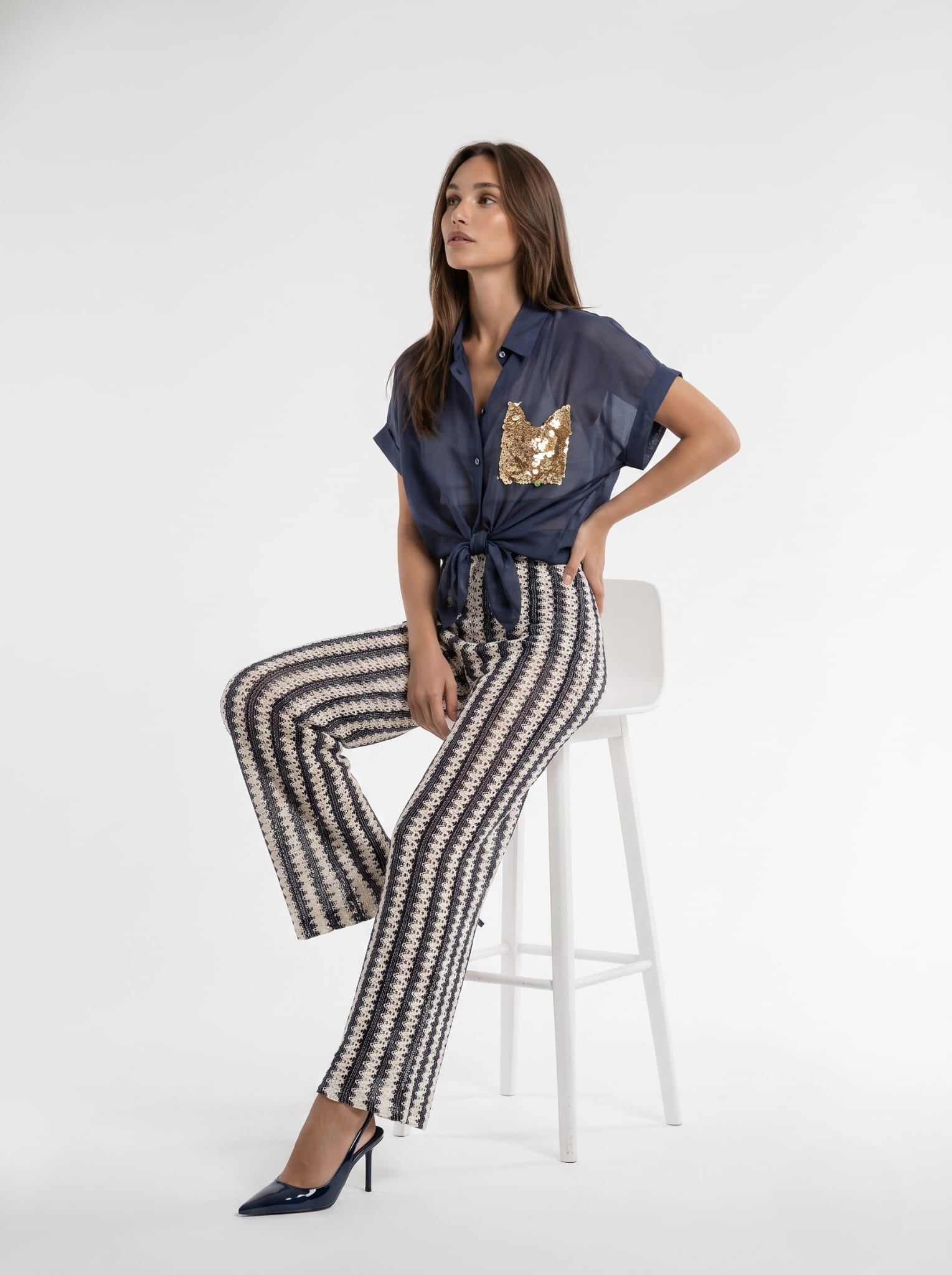 Camicia Samara - Blu donna