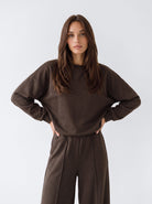 Felpa Elodie - Cacao Felpa donna