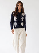 Cardigan Capucine – Blu Cardigan donna