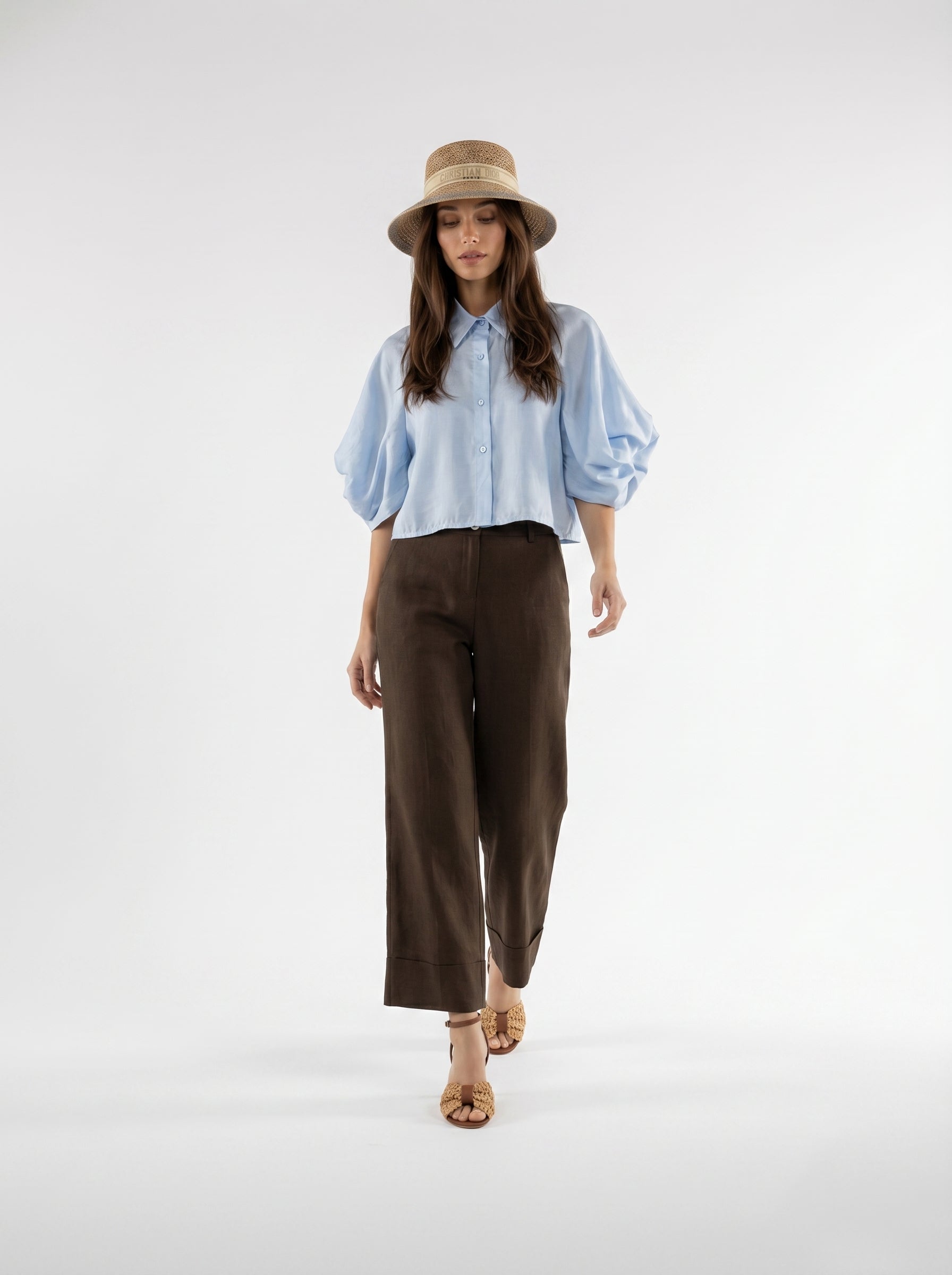 Camicia Dorotea - Azzurro donna