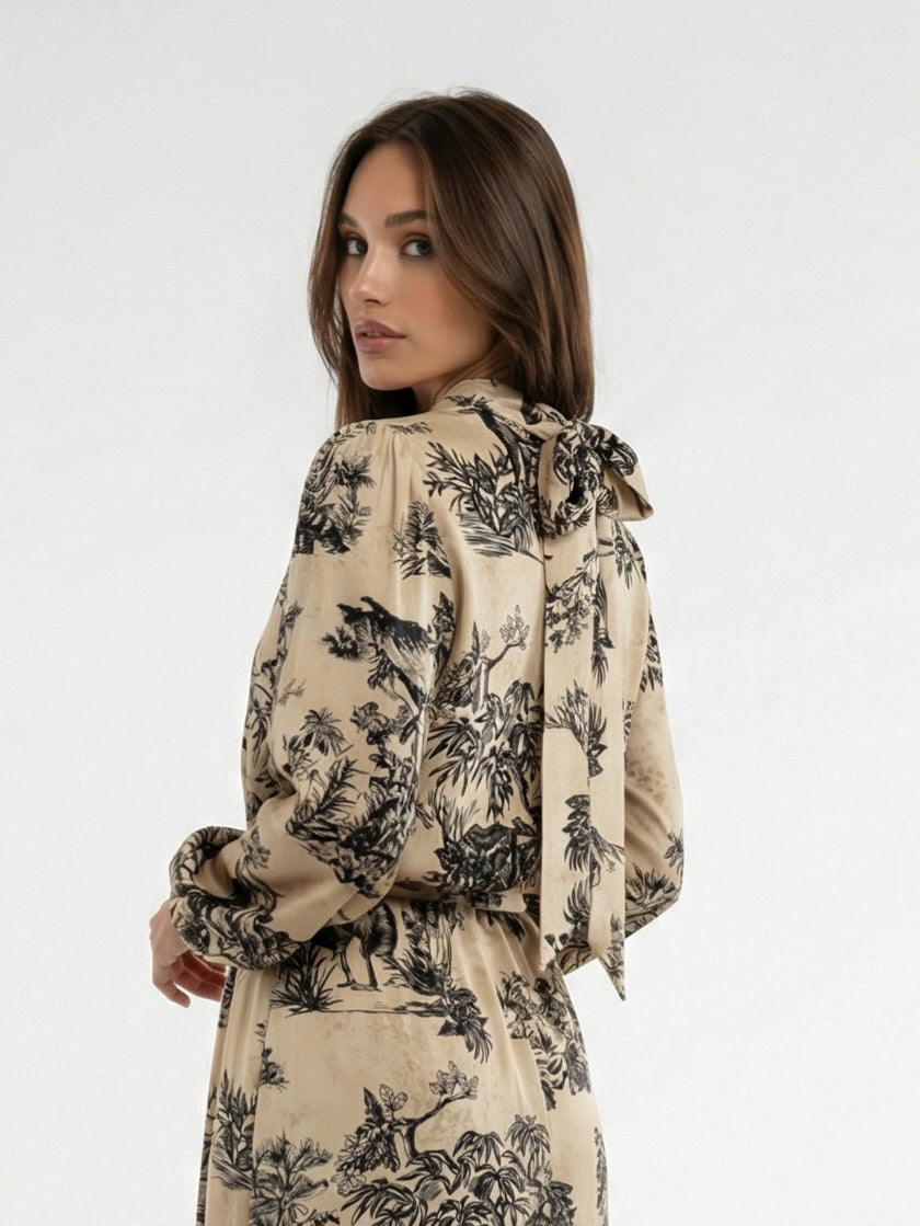 Abito Elvianne - Beige donna