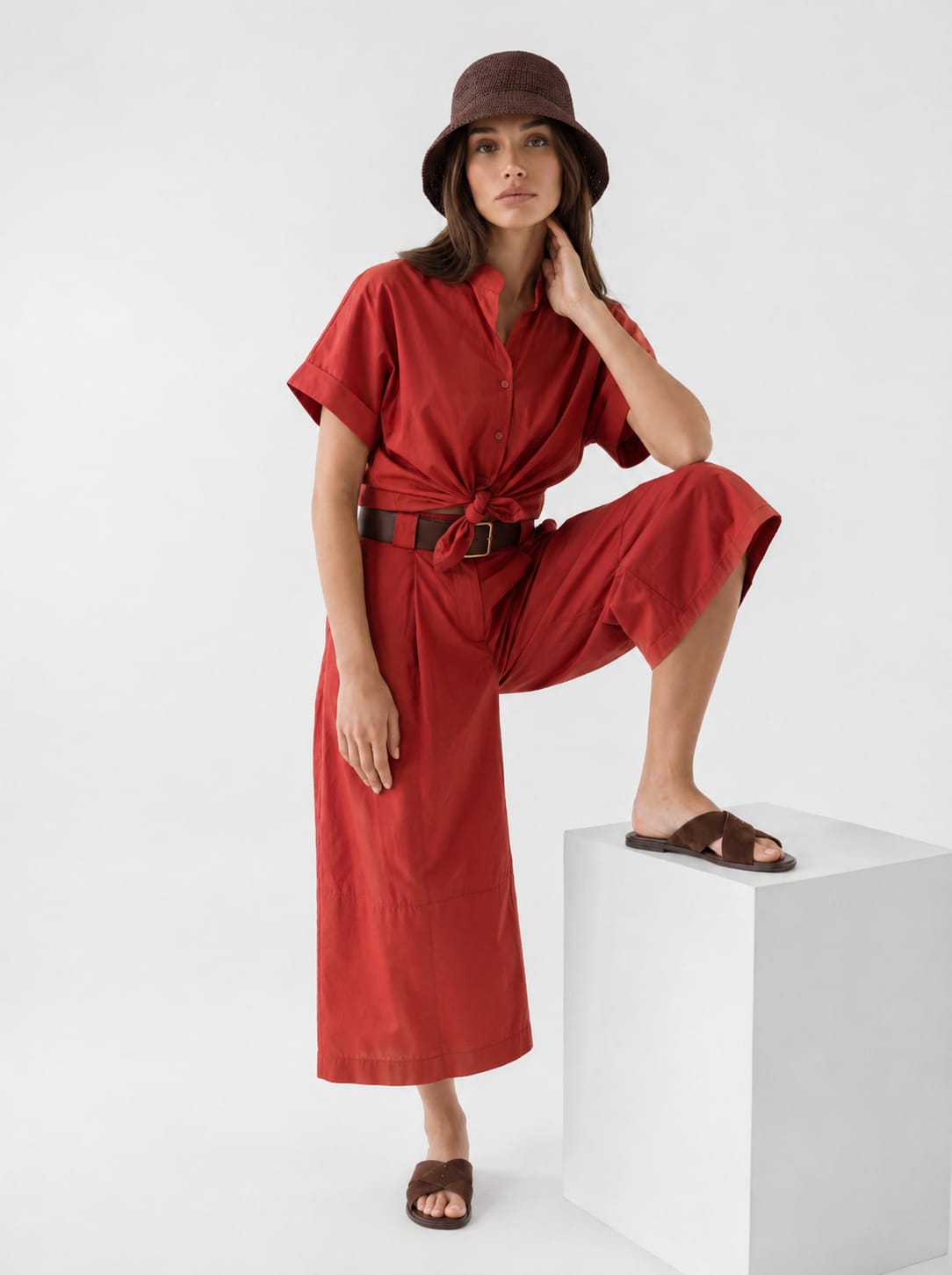 Camicia Odessa - Ruggine donna