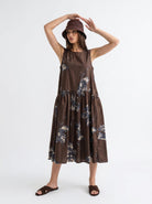 Abito Rosy - Marrone donna
