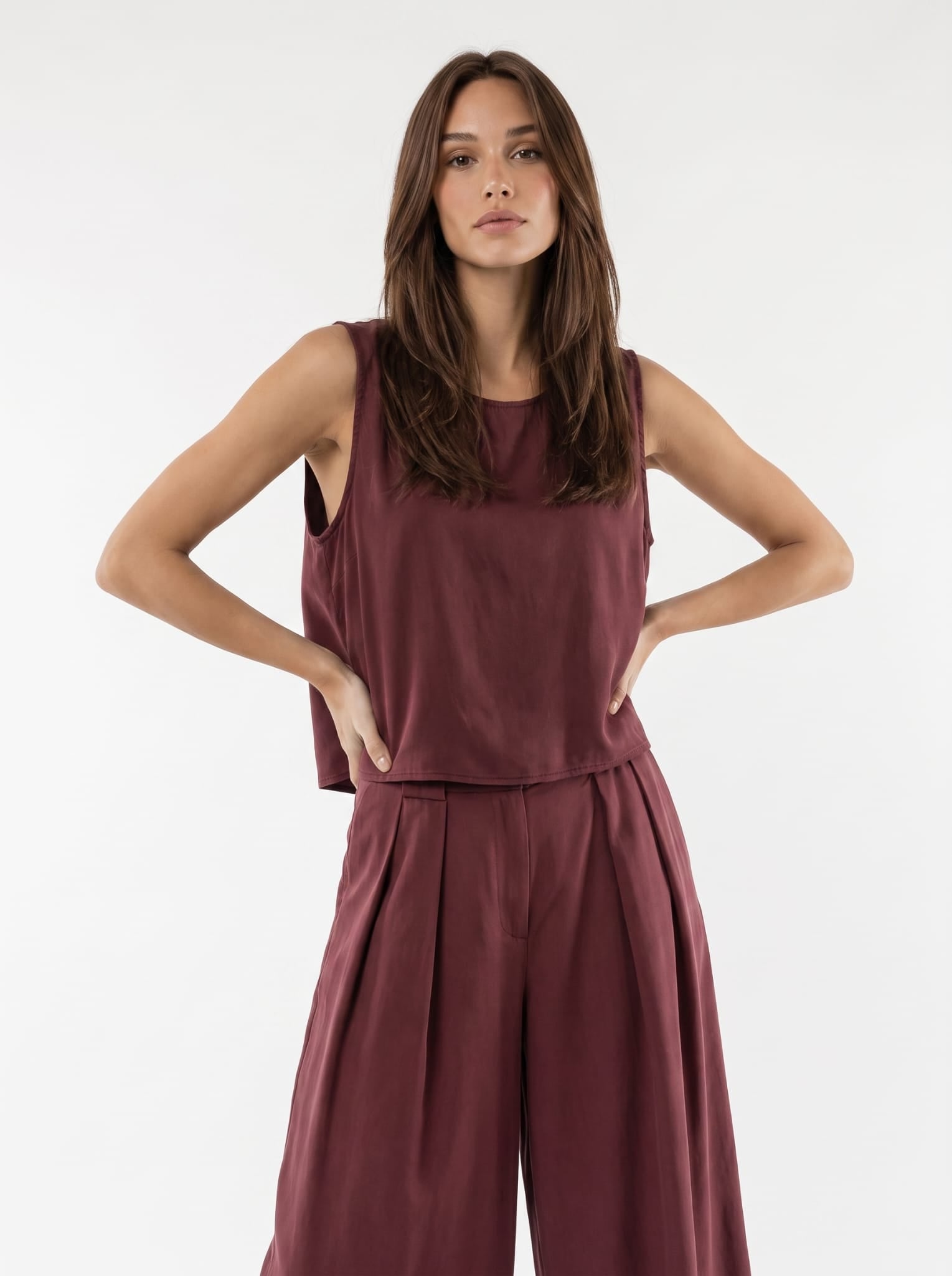 Coordinato Lysandra – Bordeaux donna