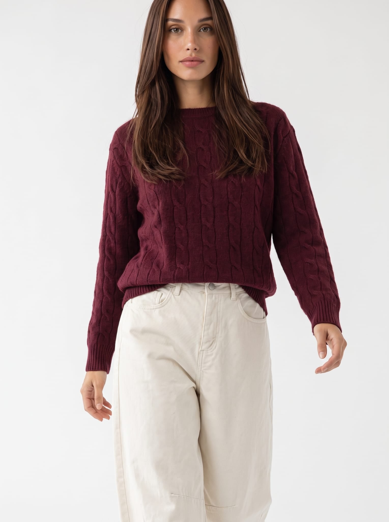 Pullover Sidonie – Bordeaux Maglia donna
