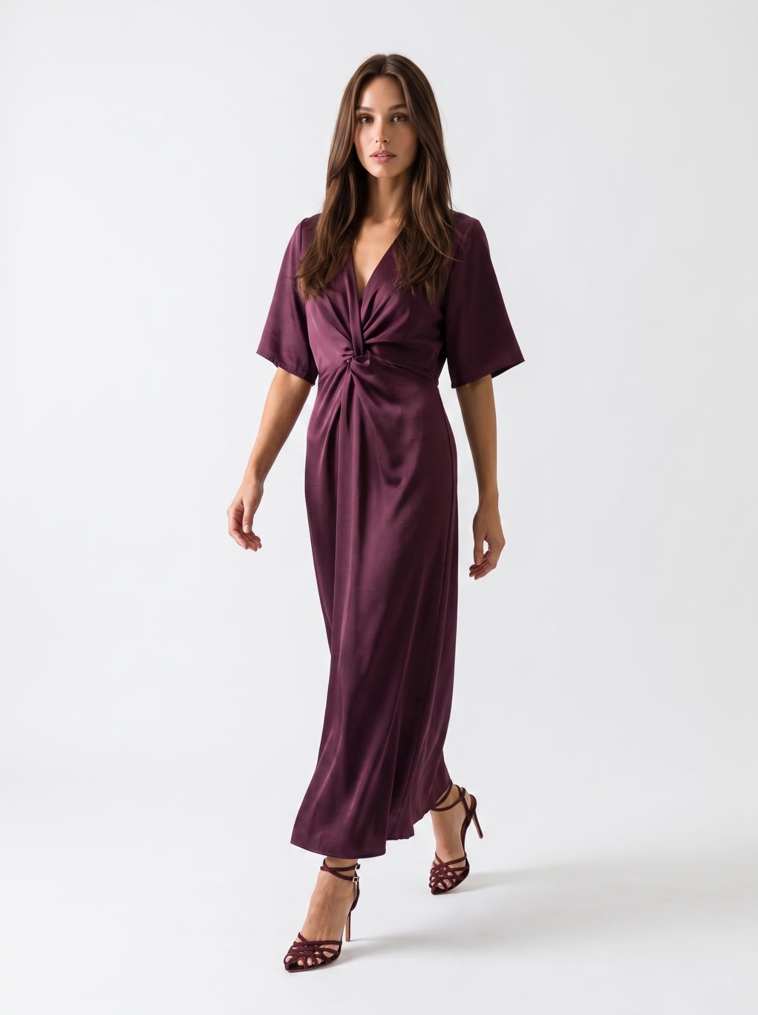 Abito Anna - Bordeaux Abito donna