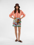 Camicia Naima - Corallo donna