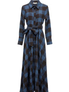 Abito Giselle - Marrone e Celeste donna