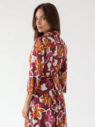 Abito Lyra - Bordeaux Multicolor Abito donna