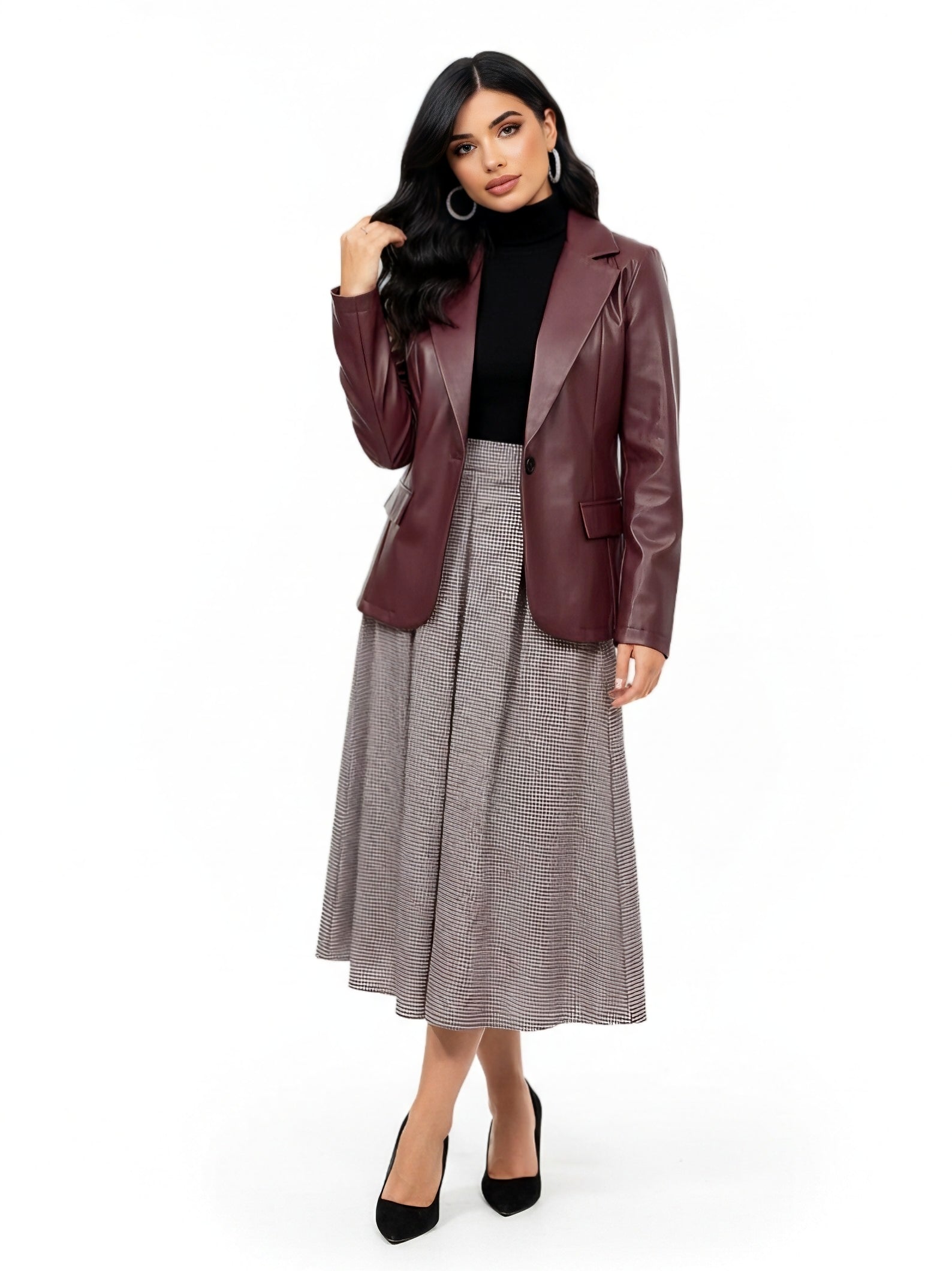 Giacca Fiordaliso - Bordeaux donna