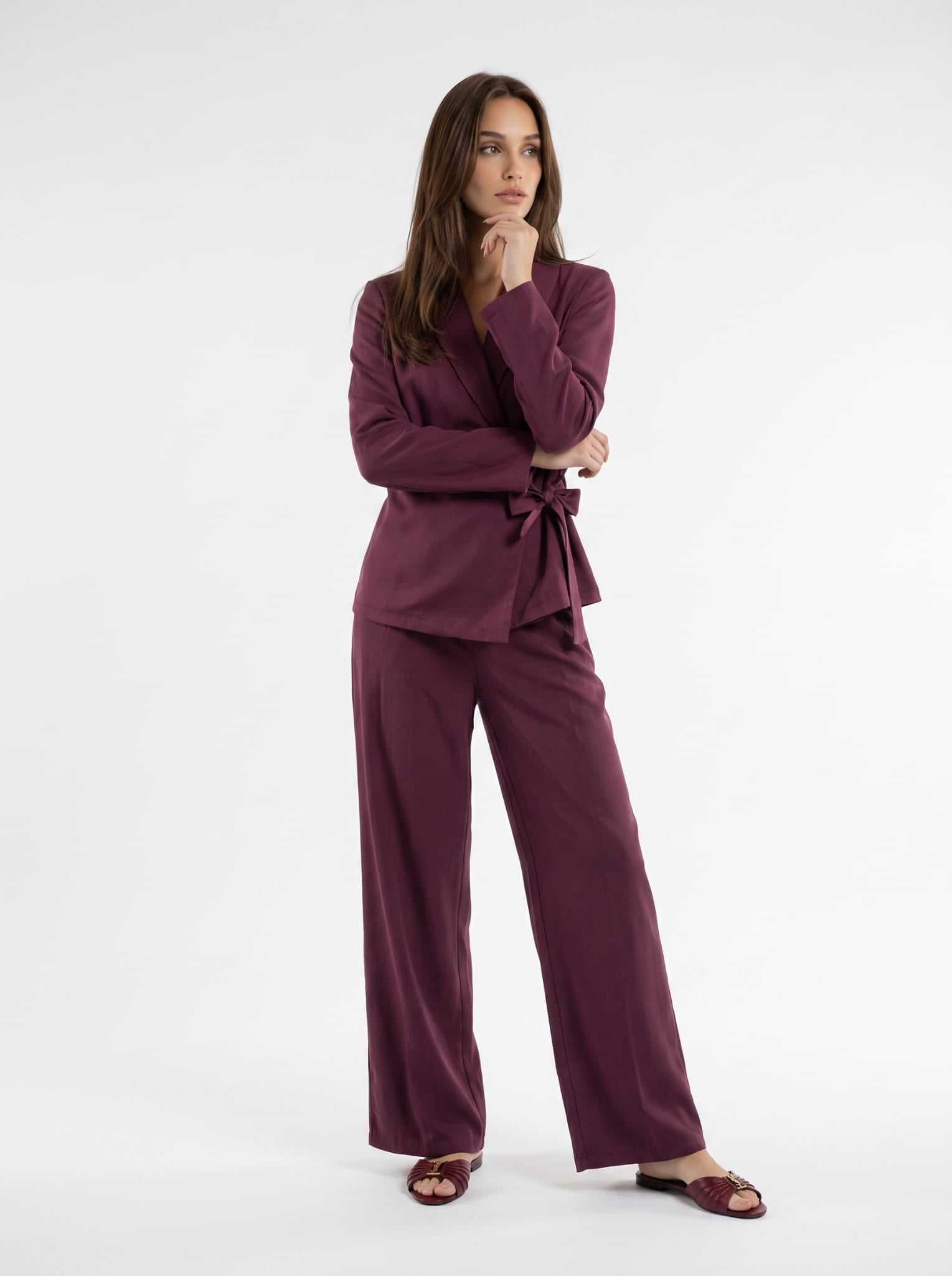 Coordinato Asteria - Bordeaux Coordinato donna