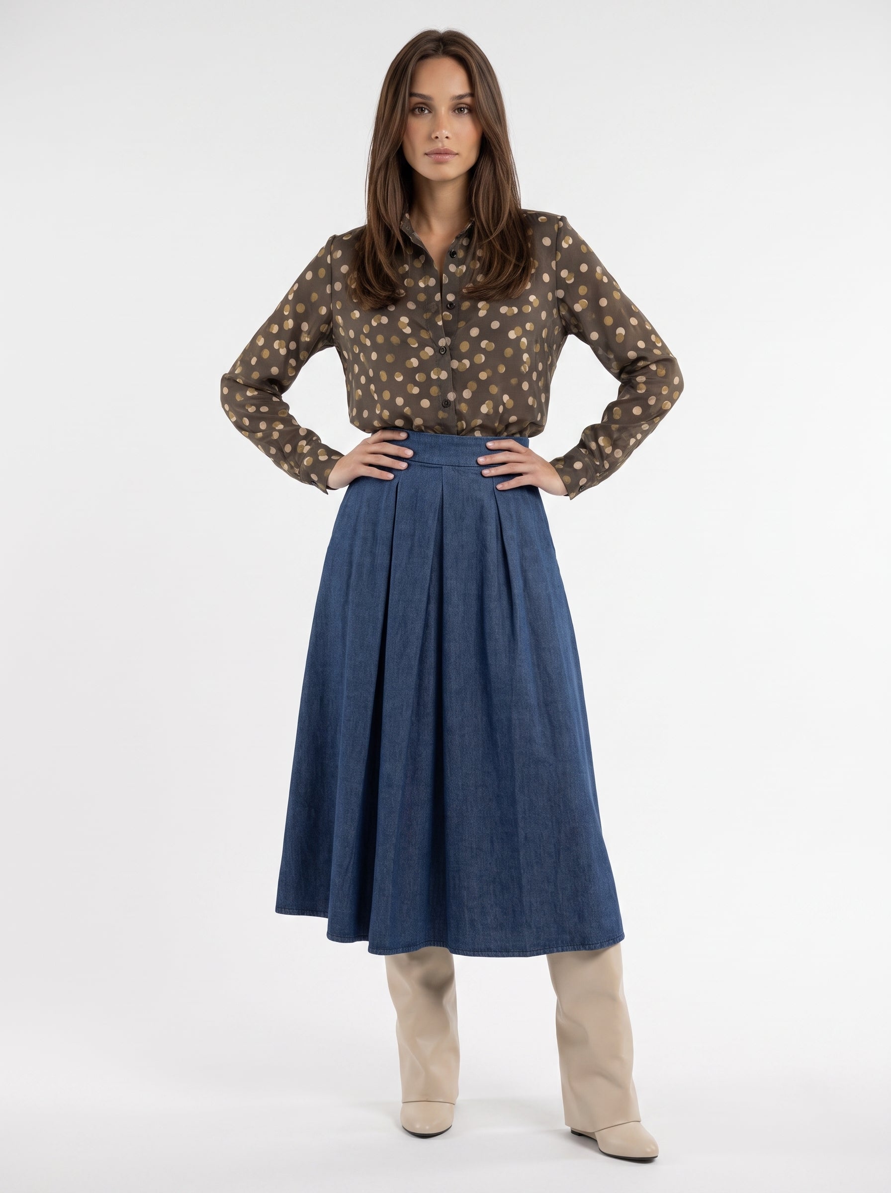 Gonna Penelope - Denim Chambray Gonna donna