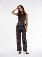 Coordinato Ariane – Blu Notte/Bronzo Coordinato donna