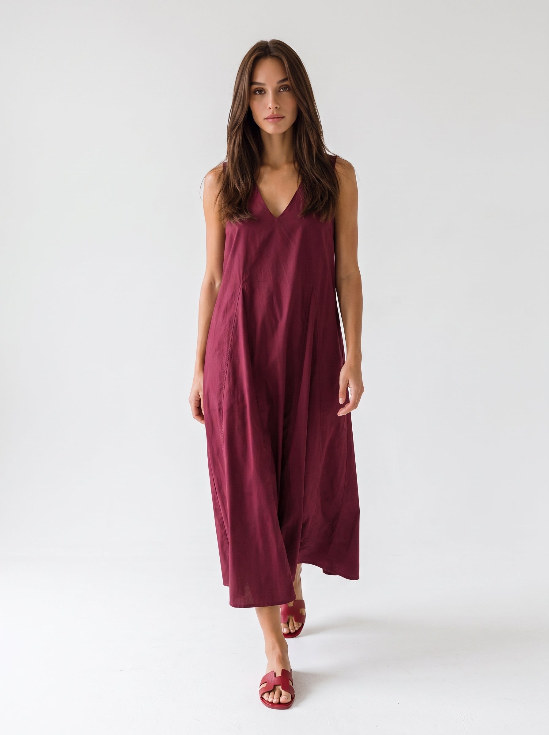 Abito Elodiea - Bordeaux donna