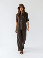 Coordinato Malaga - Marrone donna