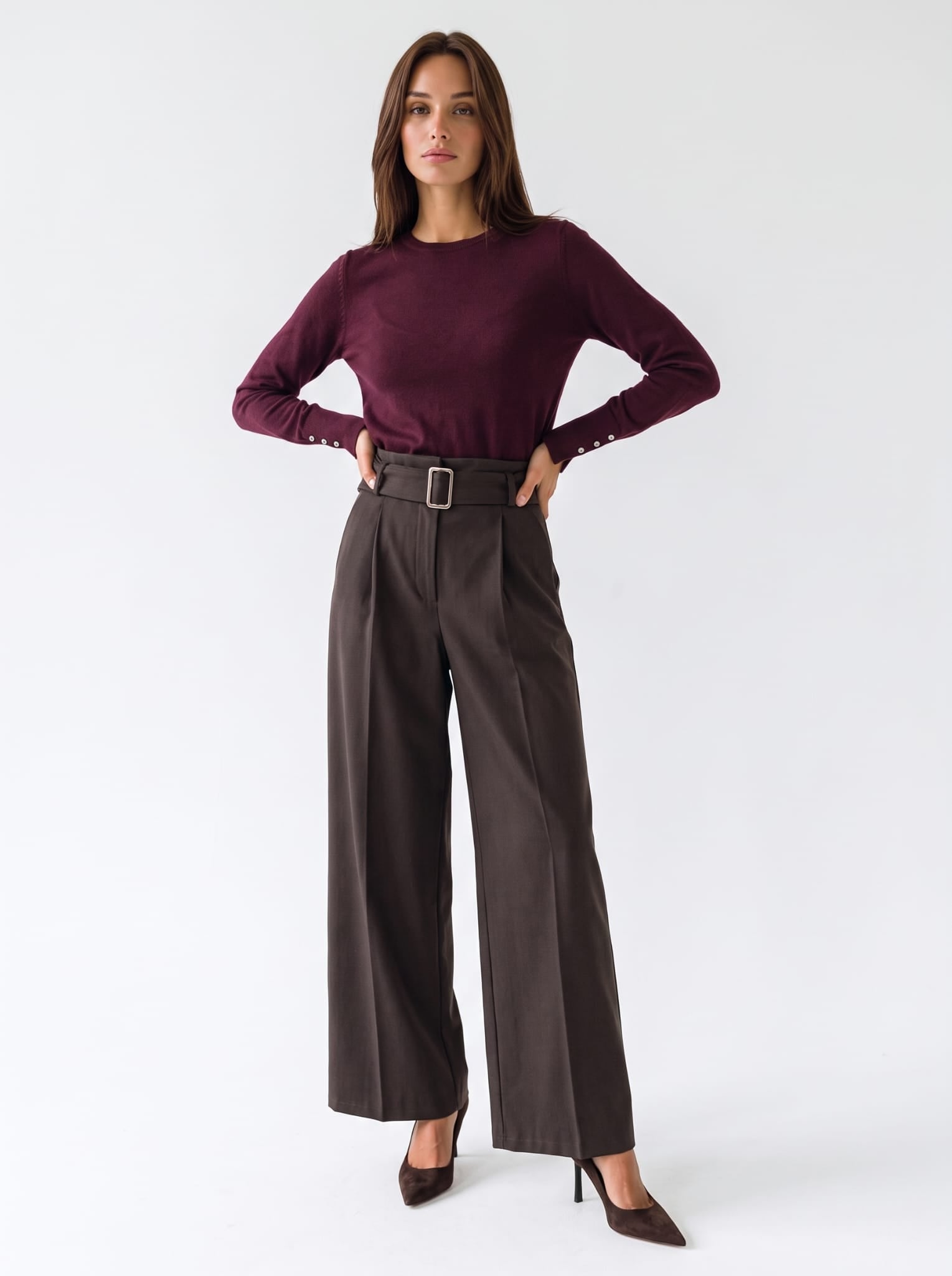 Pullover Giada - Borgogna Maglia donna