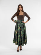 Gonna Solmira – Verde Multicolor Gonna donna