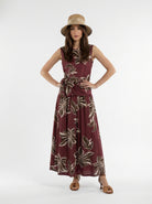 Camicia Amal - Bordeaux donna