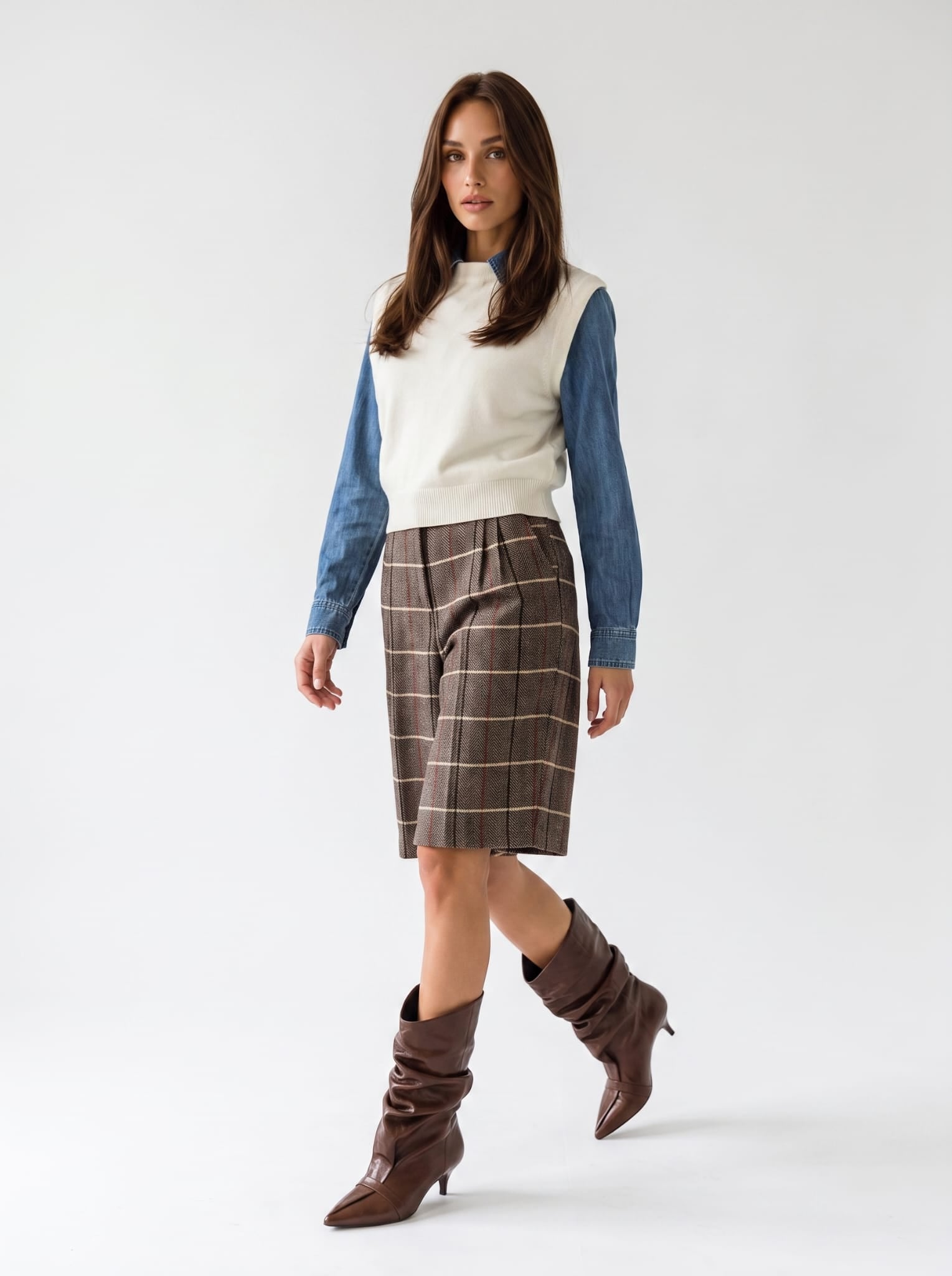 Smanicato Aveline - Panna Maglia donna