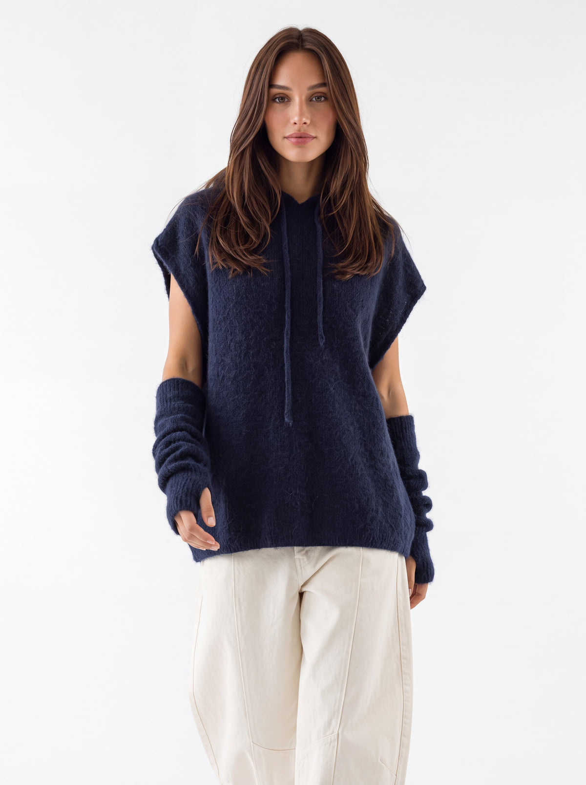 Maxi Pull Orielle – Blu Maglia donna