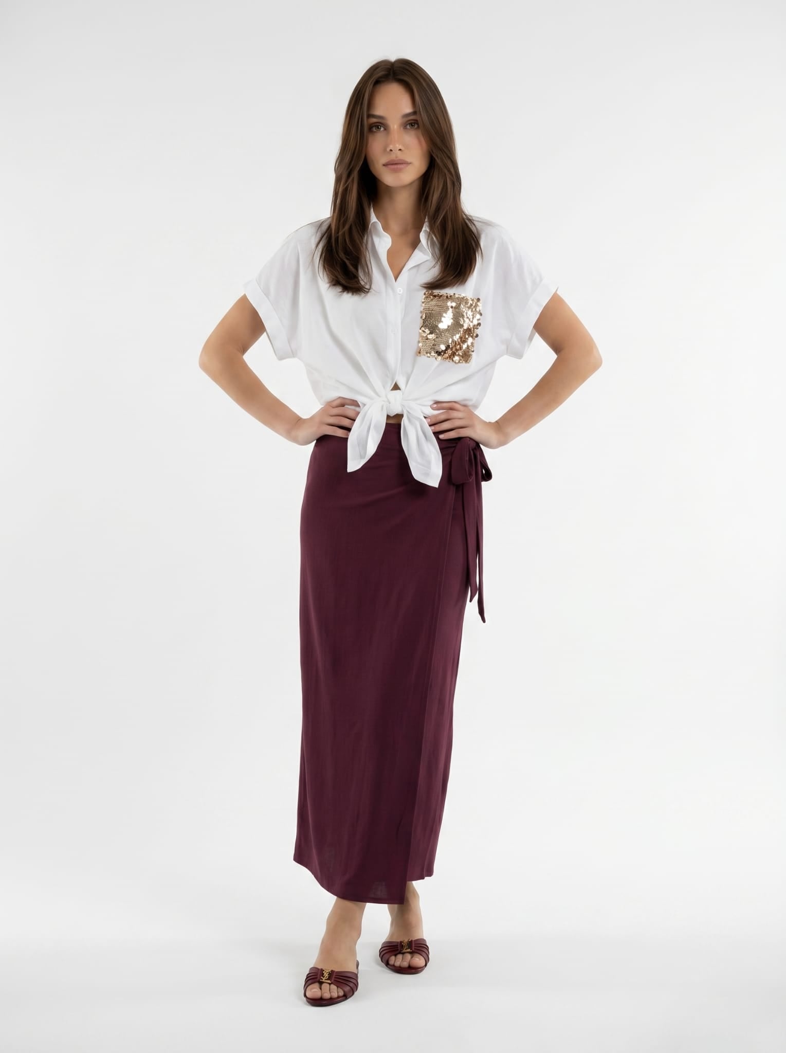 Gonna Selva - Bordeaux donna