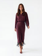 Coordinato Évelyne – Bordeaux Coordinato donna