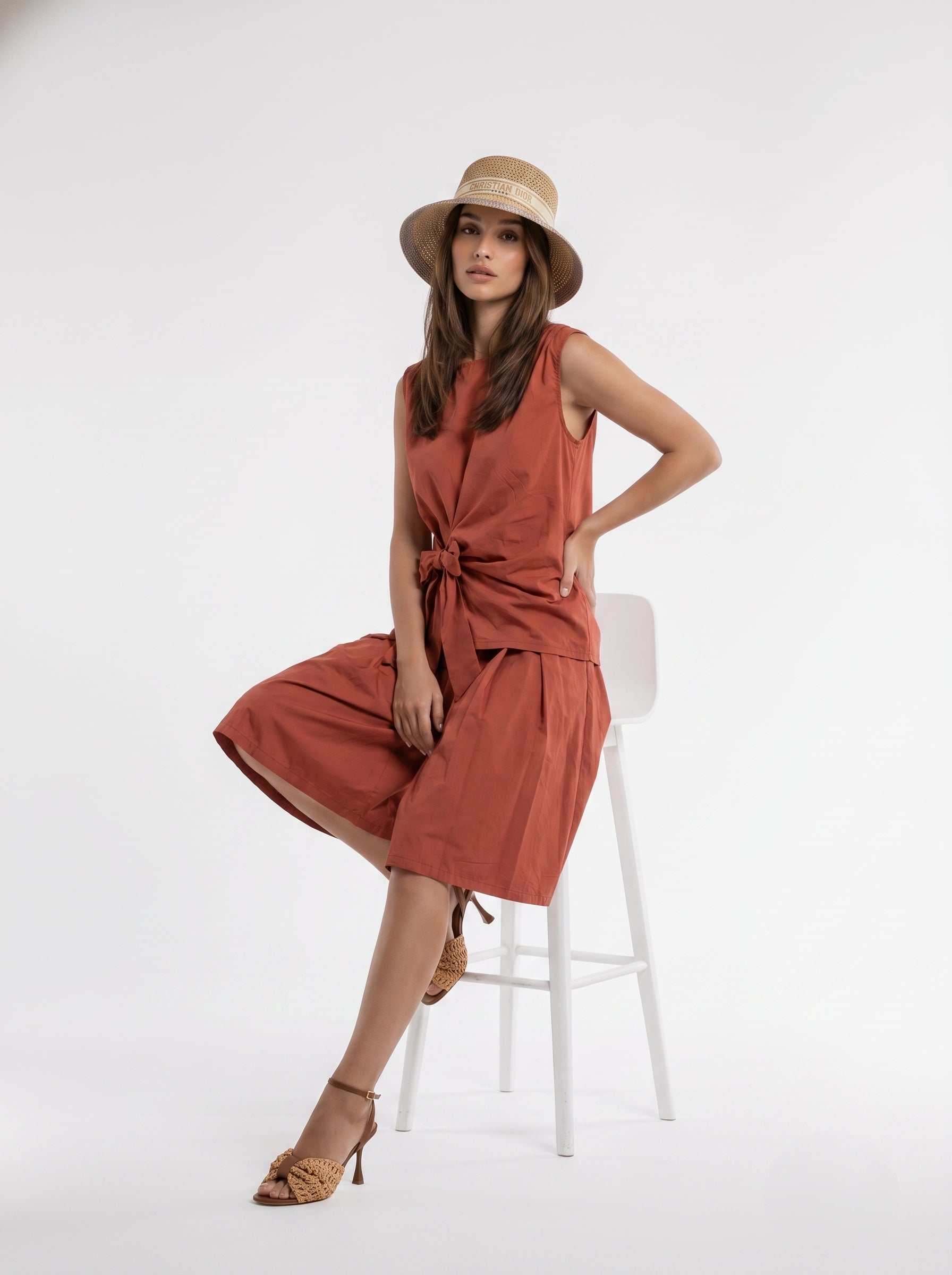 Camicia Amal - Ruggine donna