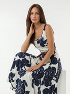Abito Noa - Blu fantasia donna