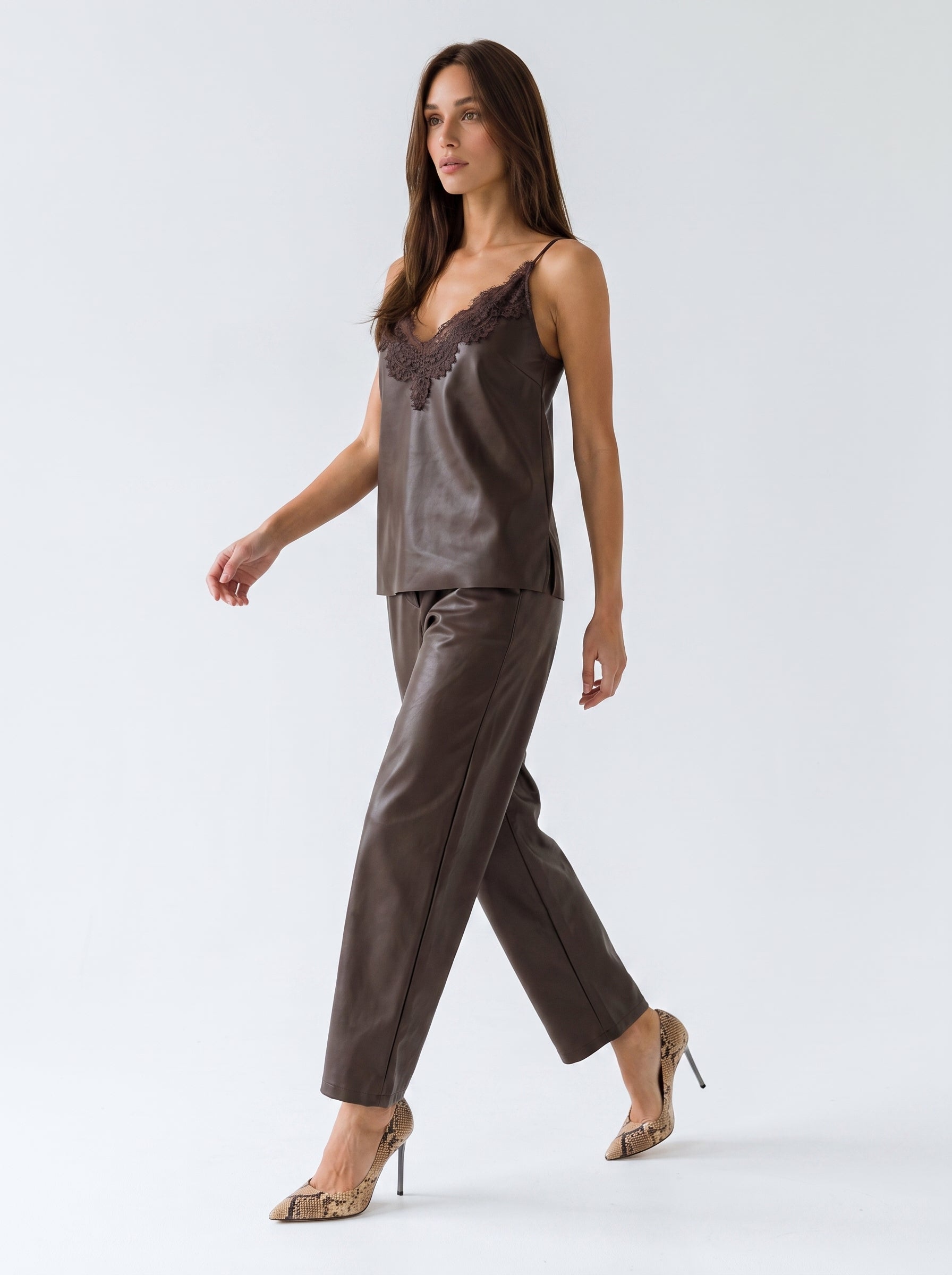 Coordinato Sigrid - Marrone Coordinato donna