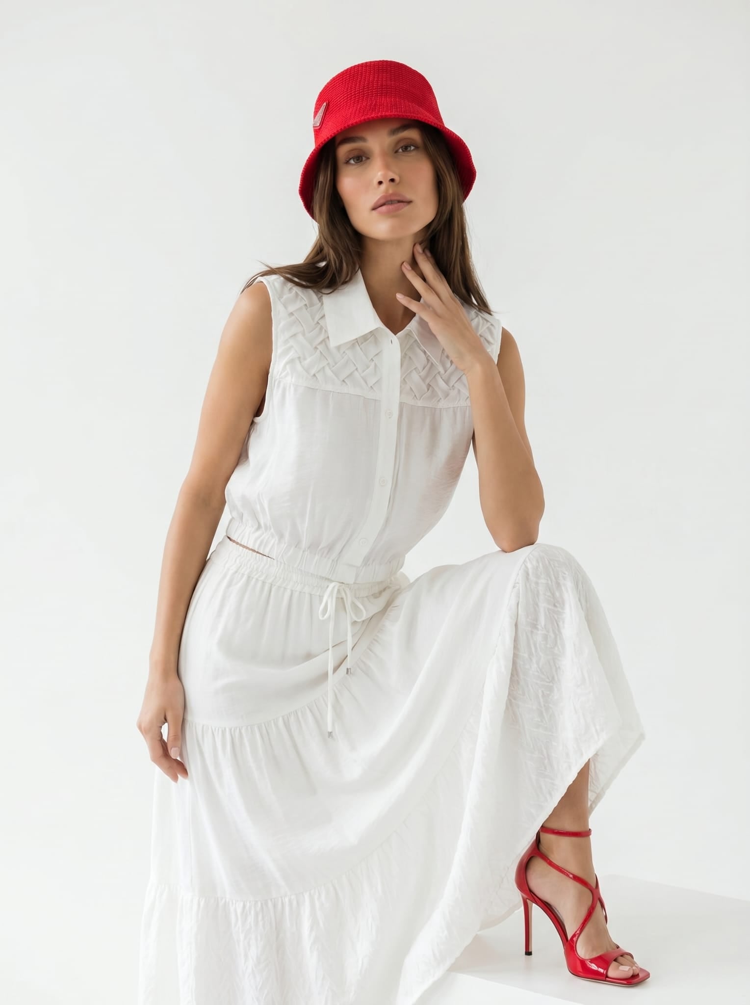 Coordinato Selene - Bianco donna