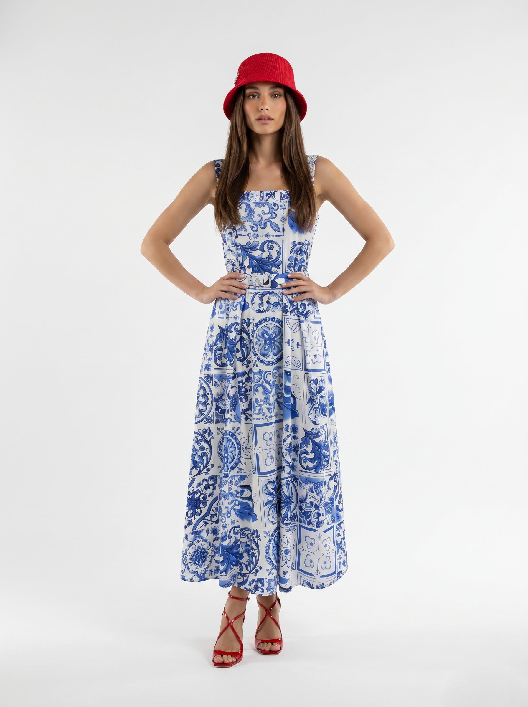 Abito Sakura - Amalfi Blu donna