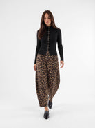 Pantalone Gilda - Nero Animalier Pantalone donna