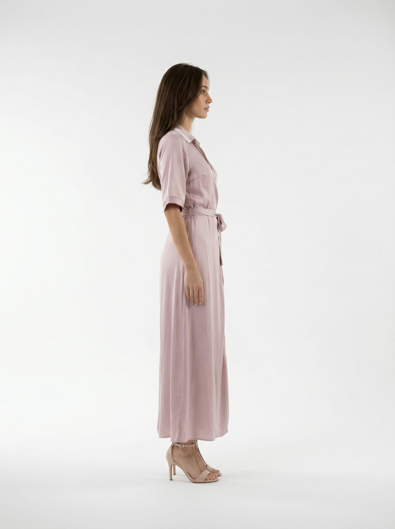 Abito Ginevra - Rosa cipria donna